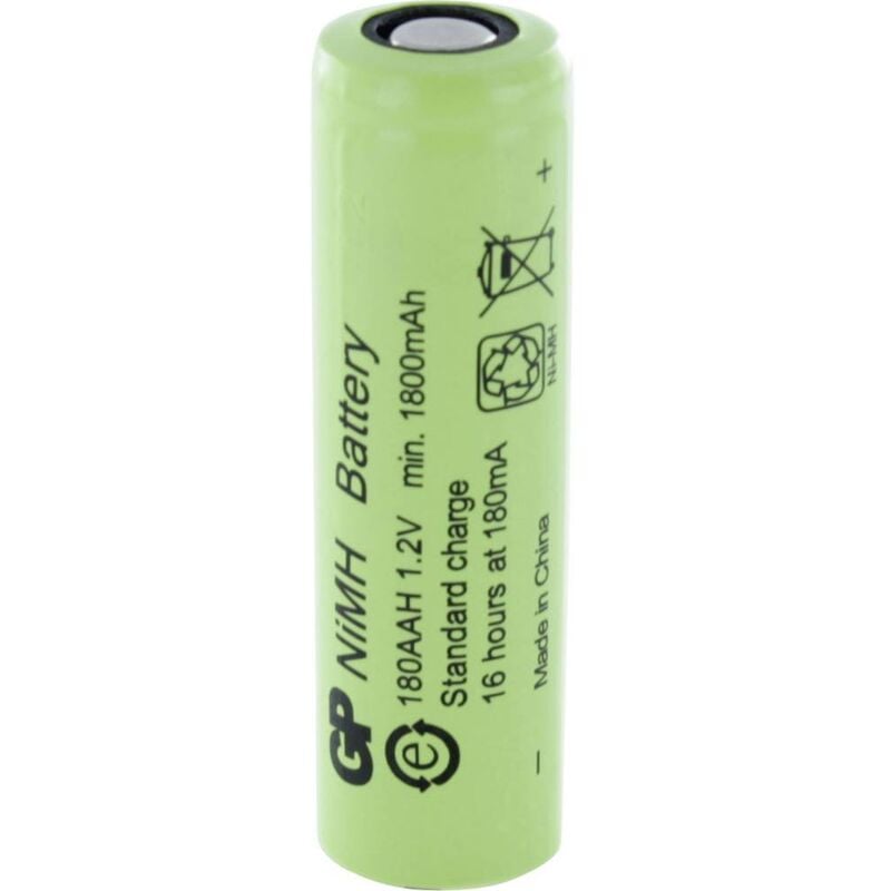 Gp Batteries - GPIND180AAHB Pile rechargeable LR6 (aa) NiMH 1800 mAh 1.2 v 1 pc(s)