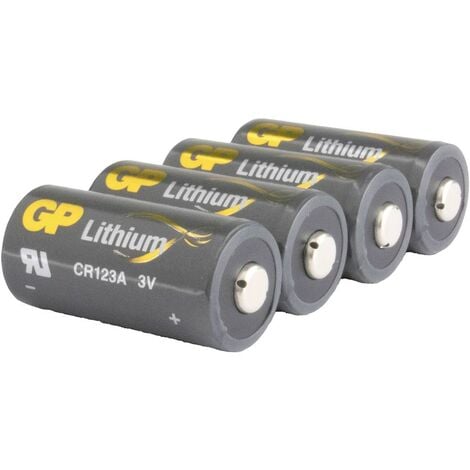 Lot de 4 piles lithium 1512-0002 FR06 / AA