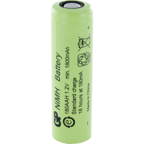 GP Batteries GPIND180AAHB Mignon (AA)-Akku NiMH 1800 mAh 1.2 V 1 St.