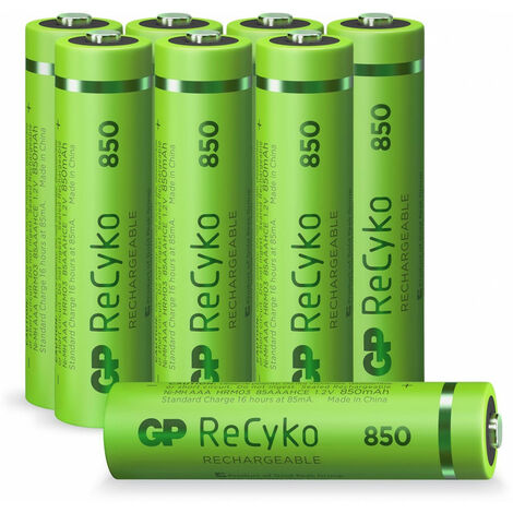 Chargeur rapide ReCyko Everyday - 6h avec 4 accus AAA 800 mAh NiMH