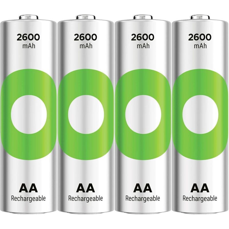 ReCyko Pile rechargeable LR6 (aa) NiMH 2600 mAh 1.2 v 4 pc(s) V873883 - Gp Batteries