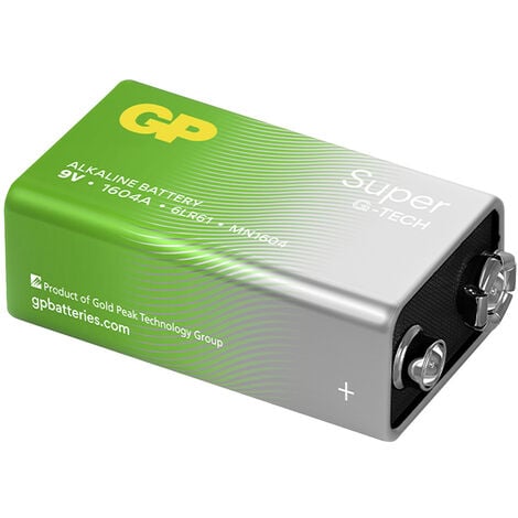 GP Batteries Super 9 V Block-Batterie 9 V 1 St.