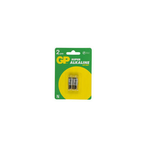 GP Batteries Super Alkaline Batterie Typ Lady (N), 2 pièces (030910AC2)