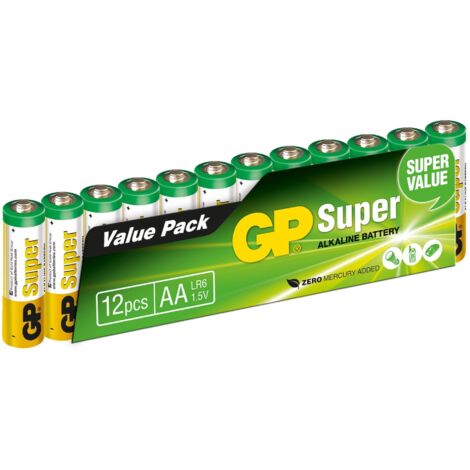 GP Batteries Super Alkaline LR6/AA Batteria monouso Stilo AA Alcalino