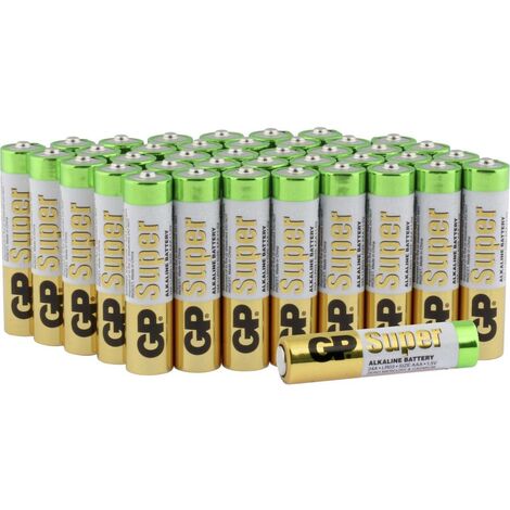 GP Batteries Super Pile LR3 (AAA) alcaline(s) 1.5 V 40 pc(s)