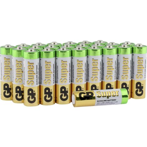 GP Batteries Super Pile LR6 (AA) alcaline(s) 1.5 V 24 pc(s) S775961