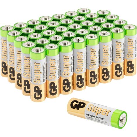 GP Batteries Super Pile LR6 (AA) alcaline(s) 1.5 V 40 pc(s) Y759572