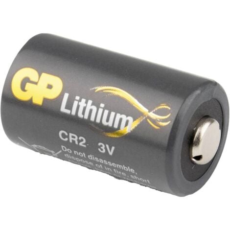 GP Battery Batteria al Litio CR 2 Cella a Moneta (Blister 1 Pezzo)