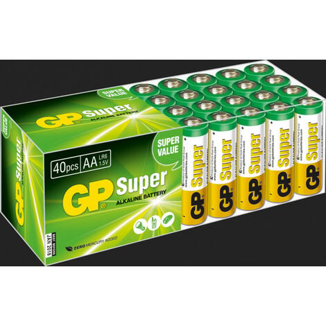 GP Batteries Super Alkaline 27AF-2C5 - Piles (alcalines, cylindriques, 12  V, 28 mm, 7,7 mm
