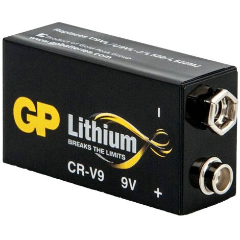 GP GPCR9VSTD565C1 Pile 6LR61 (9V) lithium 800 mAh 9 V 1 pc(s) X37307