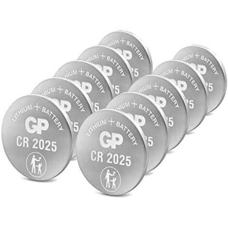 GP Knopfzelle CR 2025 3 V 10 St.  Lithium GPCR2025STD955C10