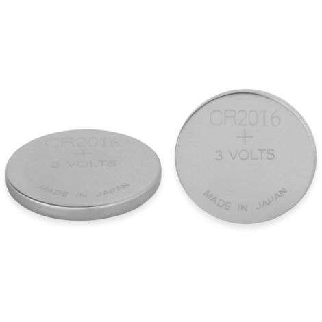 GP Knopfzelle, CR2016, Lithium, 3 V, 2 St.