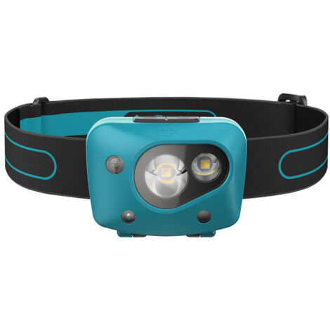 GP Lighting Discovery Verde azulado Linterna con cinta para cabeza LED