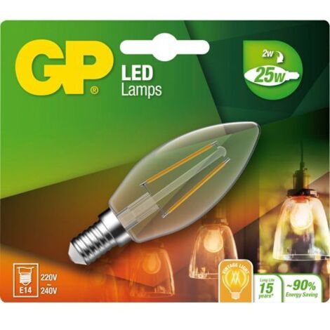 GP Lighting Filament Kerze E14 2W (25W)  250 lm       GP 078081