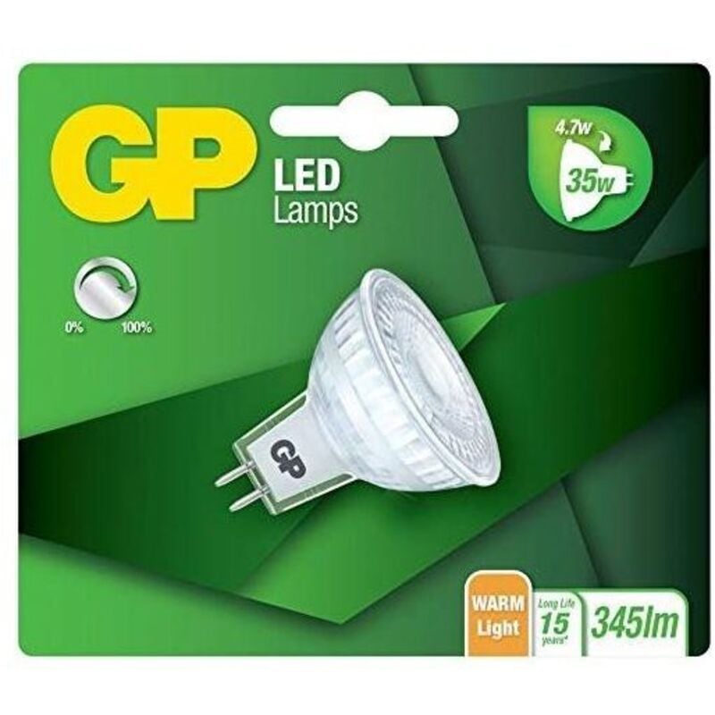 Gp Illuminazione led GU5.5 MR16 Rifl. 4,7W (35W) 345 lm Dim gp 084983