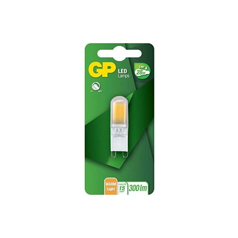 

GP Lighting LED Capsule G9 2,8W dimmable 740GPG9085010CE1 marca - Gp Batteries