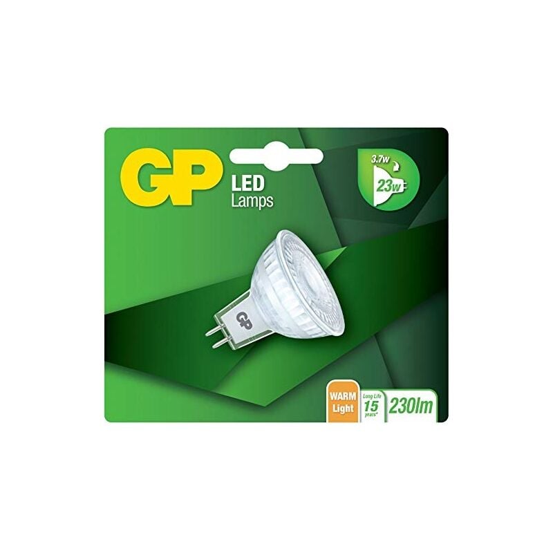 Gp Batteries - gp lighting led GU5.3 MR16 refl. 3,7W (23W) 230 lm gp 080329