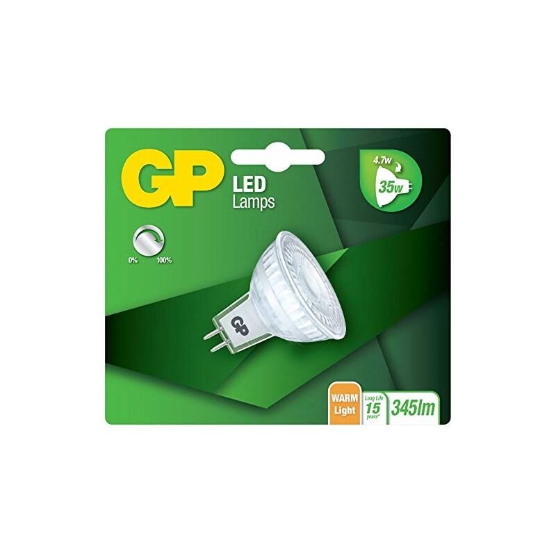 Gp lighting led GU5.5 MR16 refl. 4,7W (35W) 345 lm dim gp 084983