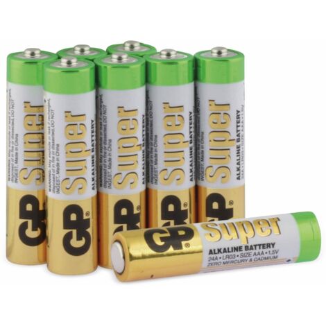 48 Mediarange Premium AAA Micro Alkaline Batterien in 24er Folie 