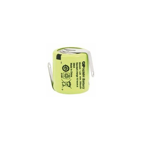 GP NiMH-Industriezelle mit Lötfahnen, 250 mAh