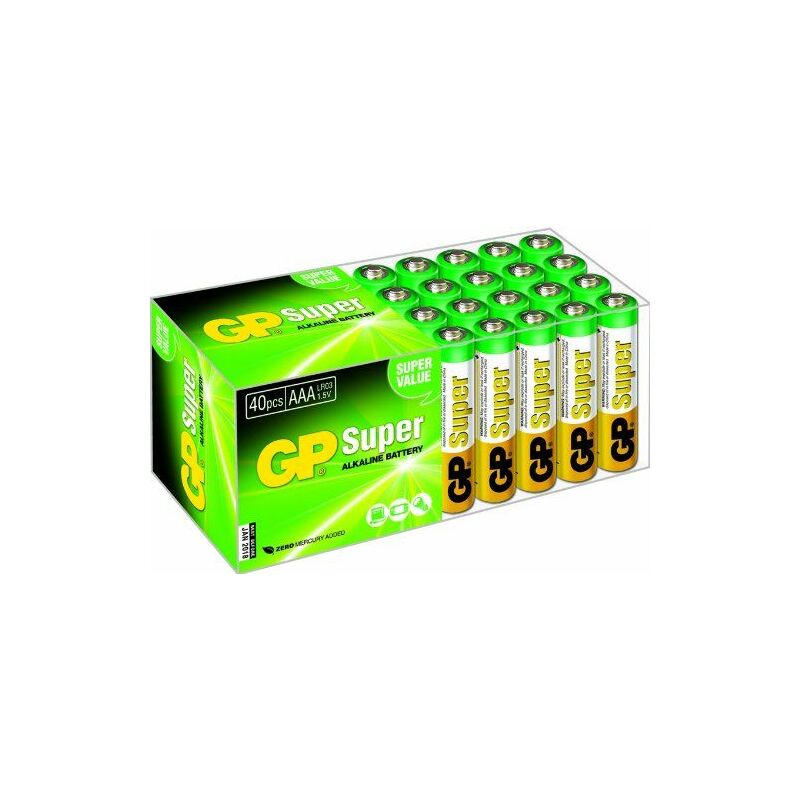 

Super Alkaline AAA - Gp Batteries