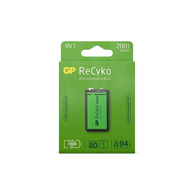 

GP ReCyko+ - Batería (9 V)