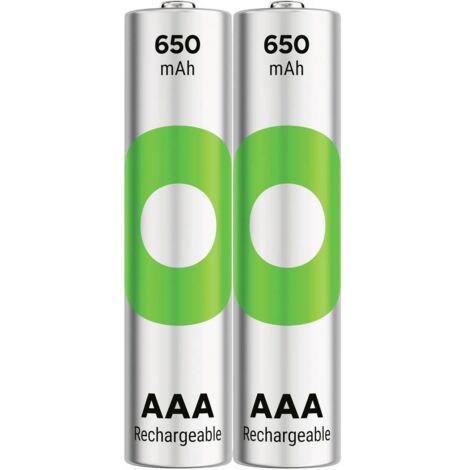 GP ReCyko Batteria ricaricabile Ministilo (AAA) NiMH 650 mAh 1.2 V 2 pz.