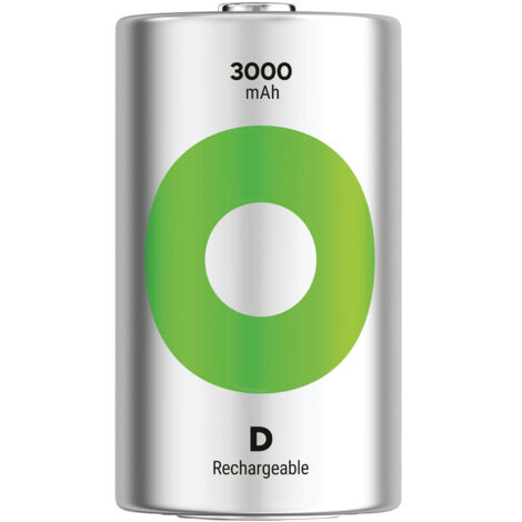 GP ReCyko Mono (D)-Akku NiMH 3000 mAh 1.2 V 2 St.