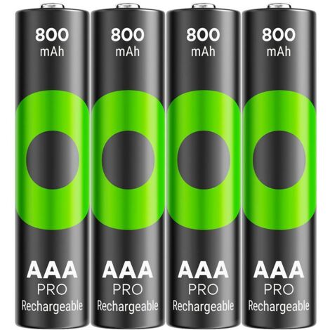GP ReCyko Pro Pile rechargeable LR3 (AAA) NiMH 800 mAh 1.2 V 4 pc(s) V873473