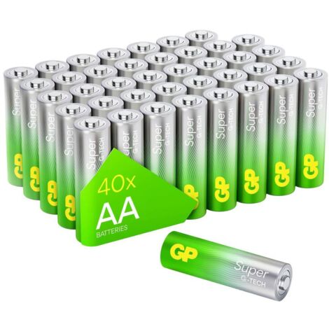 GP Super Pile LR6 (AA) alcaline(s) 1.5 V 40 pc(s) R772692