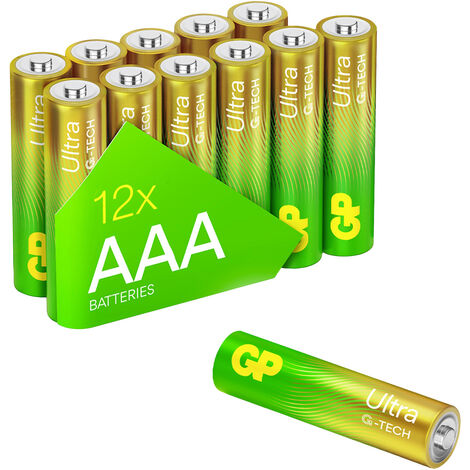 GP Ultra Micro (AAA)-Batterie Alkali-Mangan  1.5 V 12 St.