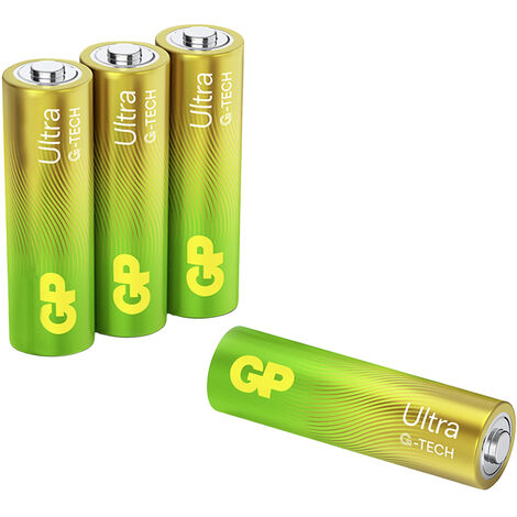 GP Ultra Mignon (AA)-Batterie Alkali-Mangan  1.5 V 4 St.