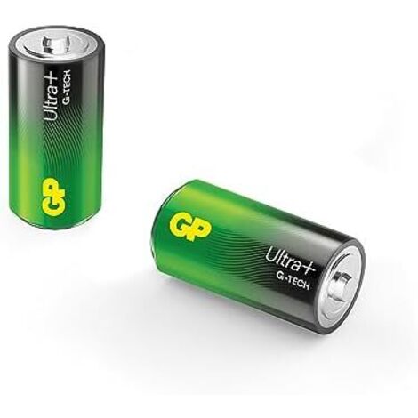 Gp ultra plus alkaline batterie c baby 2er 1,5v blister