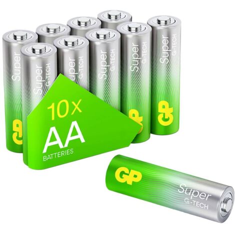 GP6+4 Super Alcaline 1.5V AA Mignon LR06 GPSUP15A980C10 Brand