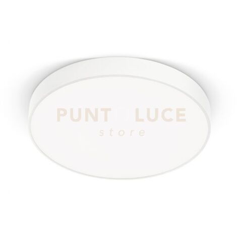 GPL301N- PLAFONIERA IN ALLUMINIO BIANCA A LED 4000K 4329LM 50W D.50CM
