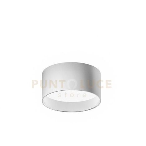 GPL334C- FARETTO LED  IN ALLUMINIO BIANCO SATINATO 3000K 1139LM 15W D.14CM