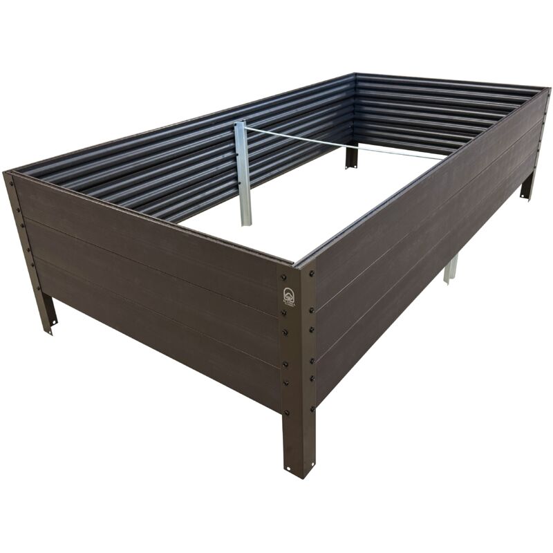 Meistro Kodas Gpps Hochbeet Klasika Woodlook, Braun 1507530