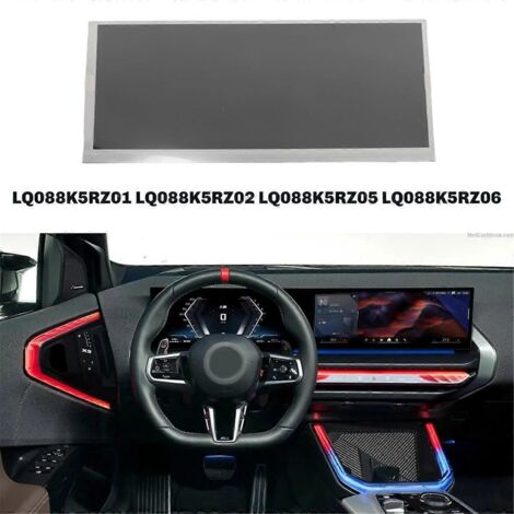GPS Navigation LCD Screen Car LCD Display Screen for Bmw CID F25 X3-Black & Silver-