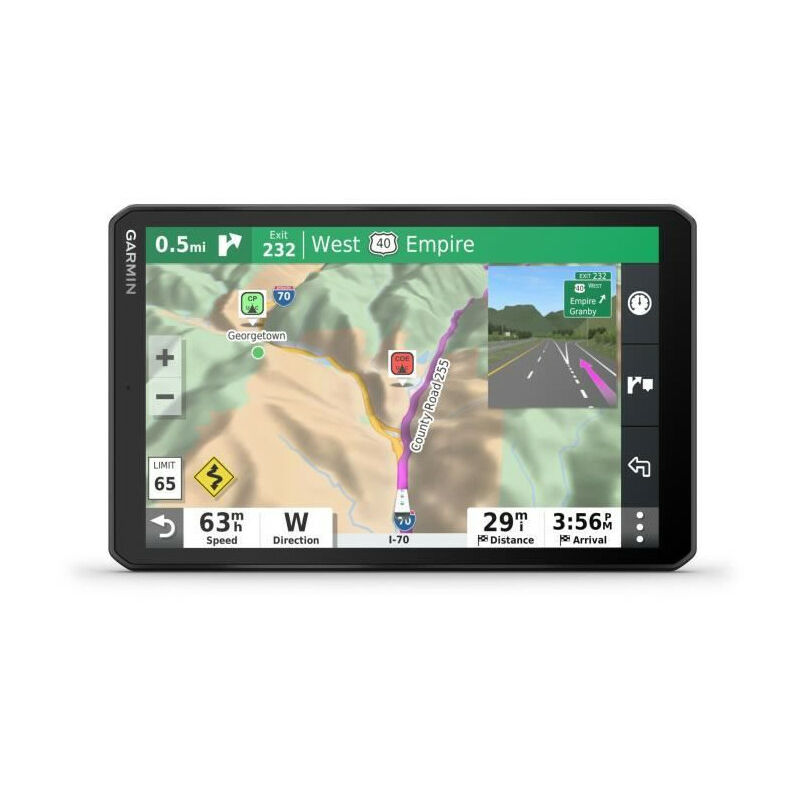 Gps pour camping-cars Camper 795 Garmin 7 - info trafic en temps réel