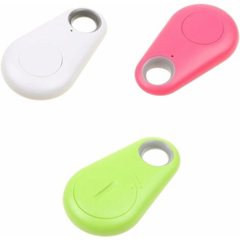 GPS Traceur Finder Smart Bluetooth Tracker d'Activité Localisateur Clé d'Alarme Anti-Perte pour Animal Enfant Sac Voiture Macaron