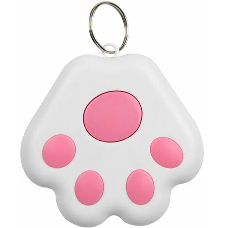 GPS Tracker, GPS Mini Tracker, portable Bluetooth Intelligent anti - Loss wireless device Detector Children's bag PET package pink