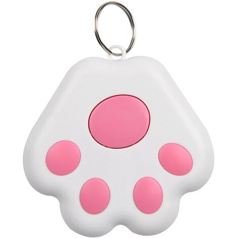 GPS Tracker, GPS Mini Tracker, portable Bluetooth Intelligent anti - Loss wireless device Detector Children's bag PET package pink MNS