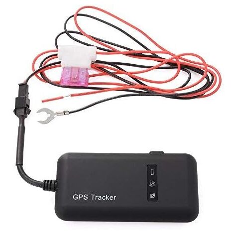 GPS Tracker, Real-time Location Tracking, Geo-Fence, Alarm, Free Anti-Theft App for Car, Motorcycle, Truck, 3.5" x 1.8" x 0.5" GT02A