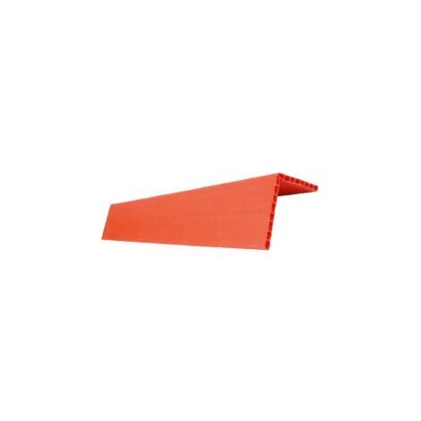 Gr .0,8 Meter KANTENSCHUTZSCHIENE AUS KUNSTSTOFF orange CORNER PROTECTOR