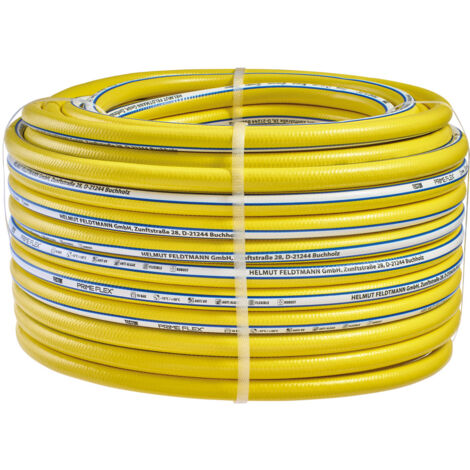 Gr .25 Meter PRIME FLEX 3/4'' KONFEKTIONIERT gelb 3/4'' PRIME FLEX PVC water ho