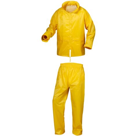 Gr .2XL (62/64) SONDERBORG REGENSET gelb SONDERBORG RAIN SET WITHJACKET AND