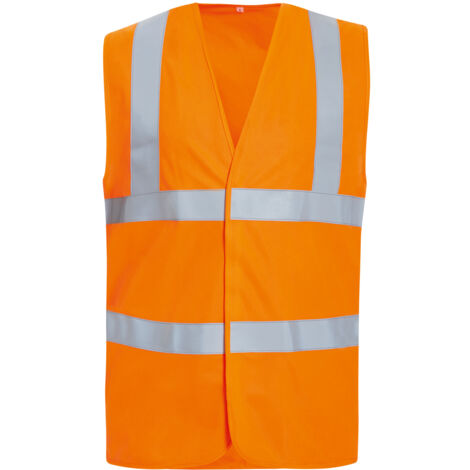 Gr .2XL (62/64) TAMMO  WARNSCHUTZWESTE, FLAMMHEMMEND ORANGE orange TAMMO HIG