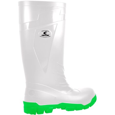 Gr .37 NOZZA PVC-STIEFEL weiß NOZZA PVC-BOOT
