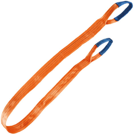 Gr .4 Meter HEBEBAND, WLL 10.000 KG,orange orange lifting belt, WLL 10.000 KG,or