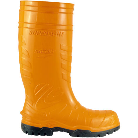 Gr .42 PALESE  PU STIEFEL W12 orange PALESE  PU BOOT W12